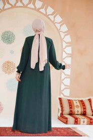 Emerald Green Turkish Abaya