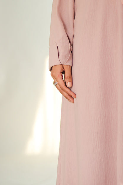 Blush Rose Modest Abaya