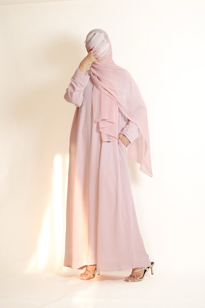 Blush Rose Modest Abaya