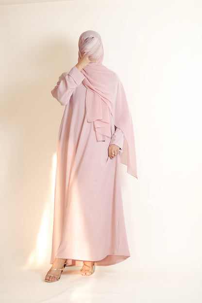 Blush Rose Modest Abaya