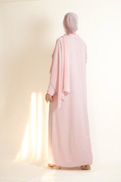Blush Rose Modest Abaya